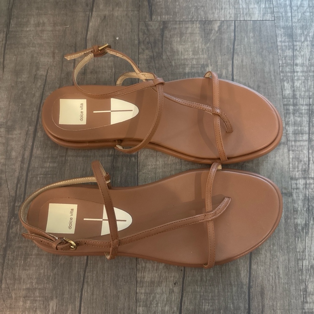 Dolce Vita Brown Strappy Sandals